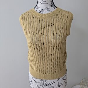 Mustard Yellow Sweater Vest
